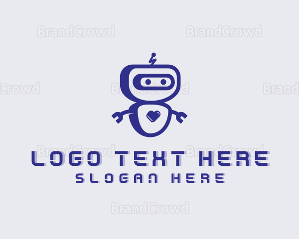 Educational Toy Robot Logo