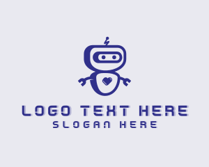 Educational Toy Robot logo design