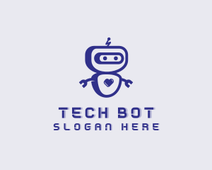 Educational Toy Robot logo design