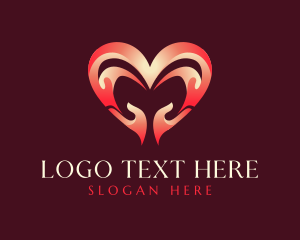 Cardiology - Heart Healthcare Charity logo design
