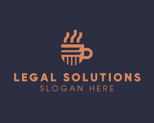 Law - Law Coffee Mug logo design