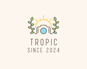 Nature Tropic Camera logo design