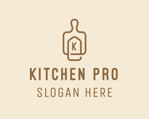 Chopping Board House Kitchen logo design