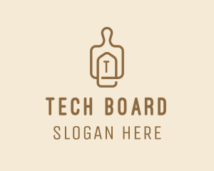 Chopping Board House Kitchen logo design