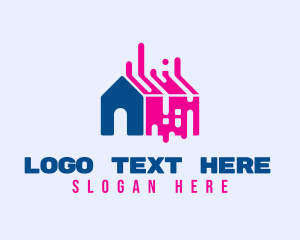 Subdivision - Property Home Renovation logo design