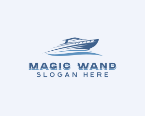 Yacht Cruise Ship Logo