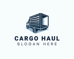 Truck Courier Freight logo design