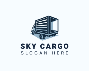 Truck Courier Freight logo design