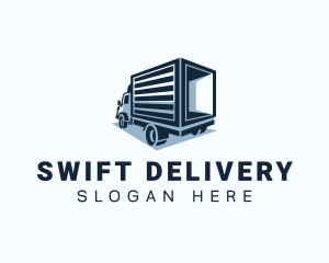 Truck Courier Freight logo design