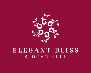 Floral Pattern Decoration Logo