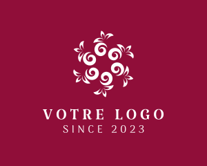 Decoration - Floral Pattern Decoration logo design