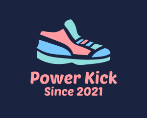 Colorful Rubber Shoes logo design