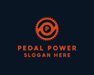 Bicycle Cycling Gear logo design