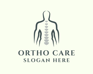 Orthopedic - Chiropractor Spine Treatment logo design