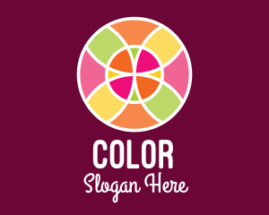 Colorful Decorative Mosaic logo design