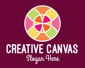 Artsy - Colorful Decorative Mosaic logo design