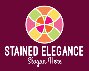 Colorful Decorative Mosaic logo design