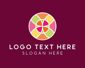 Artsy - Colorful Decorative Mosaic logo design