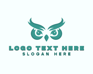 Safari - Wildlife Owl Aviary logo design