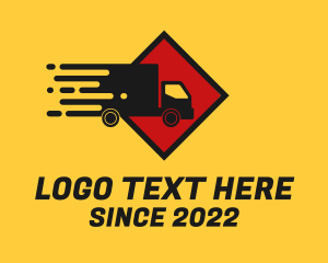 Driver - Fast Cargo Haul logo design