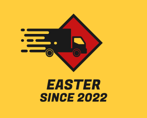 Driver - Fast Cargo Haul logo design