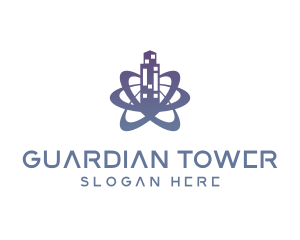 Urban Tower Galaxy logo design