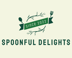 Organic Restaurant Banner  logo design