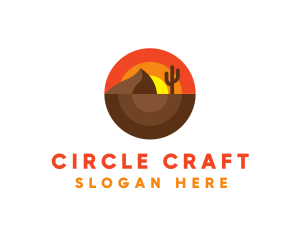 Modern Rounded Desert  logo design