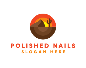 Modern Rounded Desert  logo design