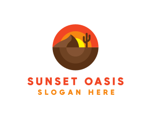 Modern Rounded Desert  logo design