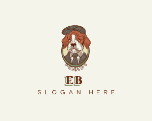 Dog Portrait - Stylish Dapper Dog logo design