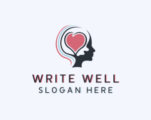 Mental Health Wellness Logo