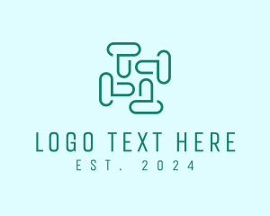 Agency - Abstract Cycle Letter T logo design