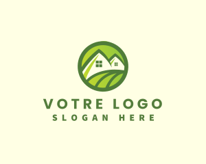 House Field Landscaping Logo