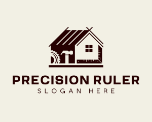 House Construction Tools logo design