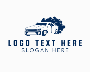 Sedan - Auto Mechanic Vehicle logo design
