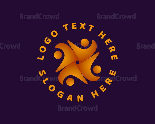 Social Community Group Logo