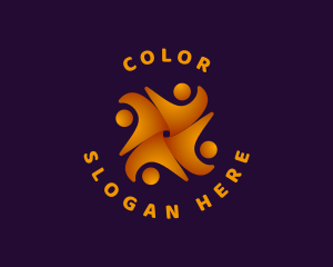 Pattern - Social Community Group logo design
