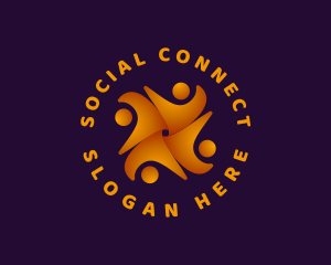 Social - Social Community Group logo design
