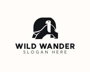 Wild Island Tortoise logo design