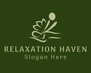 Massage - Relaxing Massage Spa logo design