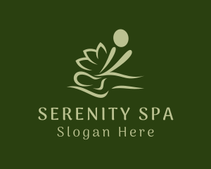 Relaxing - Relaxing Massage Spa logo design