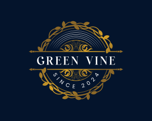 Vine - Luxury Vine Crest logo design