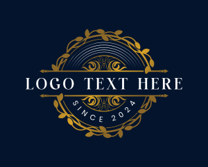 Luxury Vine Crest Logo