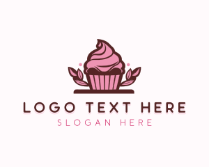 Pastry Dessert Cupcake Logo