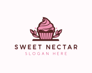 Pastry Dessert Cupcake logo design