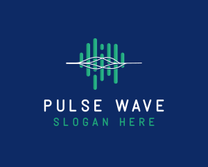 Frequency - Music Audio Soundwave logo design