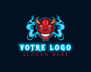 Demon Gaming Vape Smoke Logo