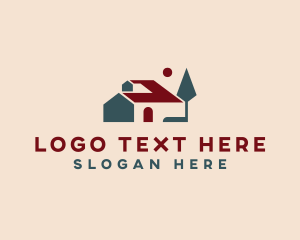 Lease - Residential Housing Property logo design