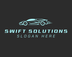 Speed - Sports Car Speed logo design